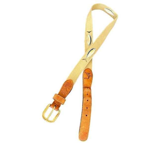 The Zep-Pro Guy Harvey Belt BRASS BUCKLE SIZE 38 made in USA - Picture 2 of 10